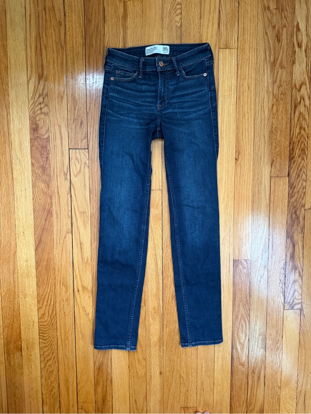 Abercrombie & Fitch Dark Indigo Skinny Jeans Size 00